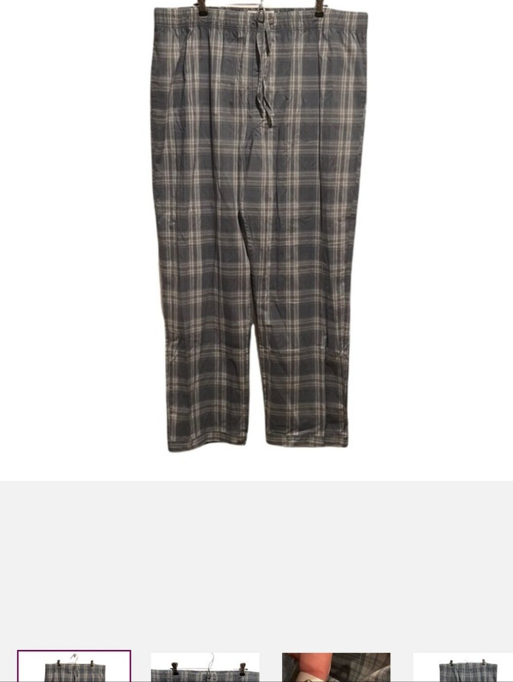 Goodfellow & Co. Blue Plaid Pajama Pants XXL